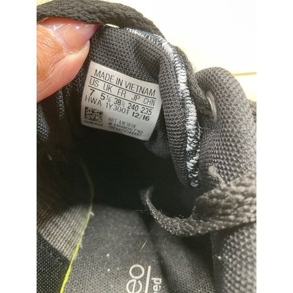 Adidas womens cloudfoam race running shoes sneakers lace up US7 1Y3001 - Picture 8 of 9